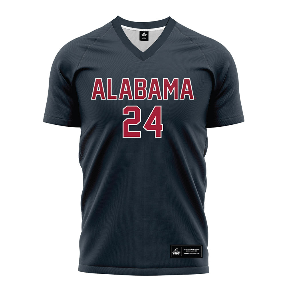 Alabama - NCAA Women's Soccer : Ulla Sharp - Grey Soccer Jersey-1