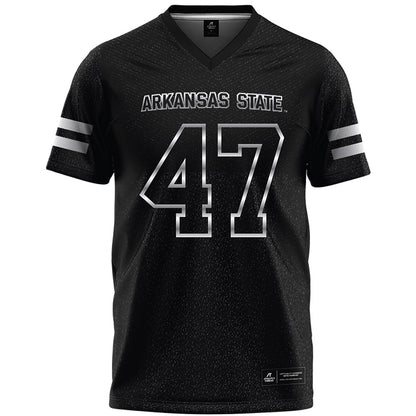 Arkansas State - NCAA Football : Lucas Banks - Premium Football Jersey-0