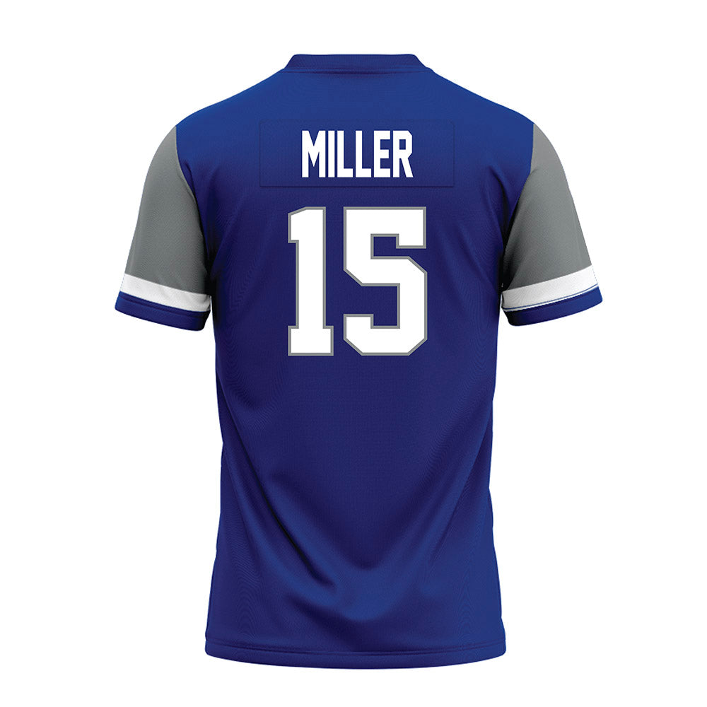 Memphis - NCAA Football : Cameron Miller - Blue Premium Football Jersey-1