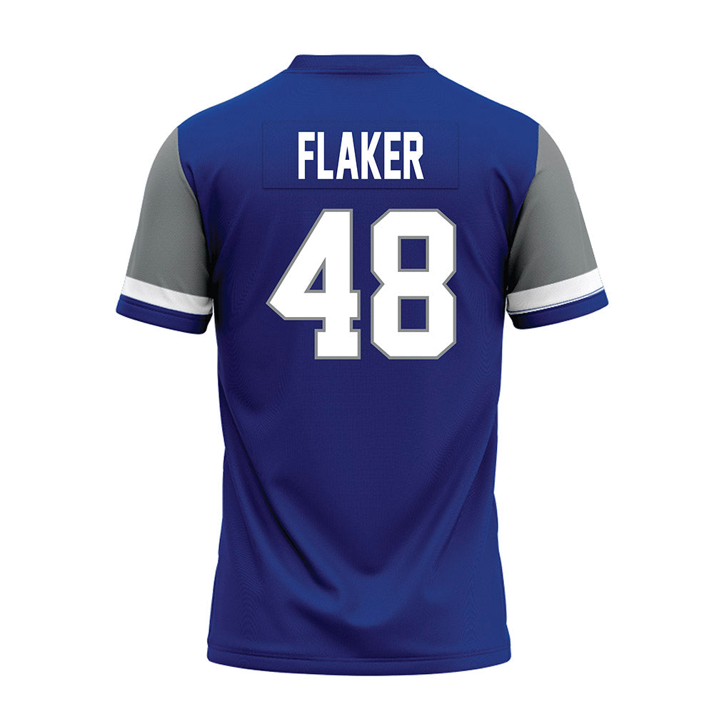 Memphis - NCAA Football : Jayden Flaker - Blue Premium Football Jersey