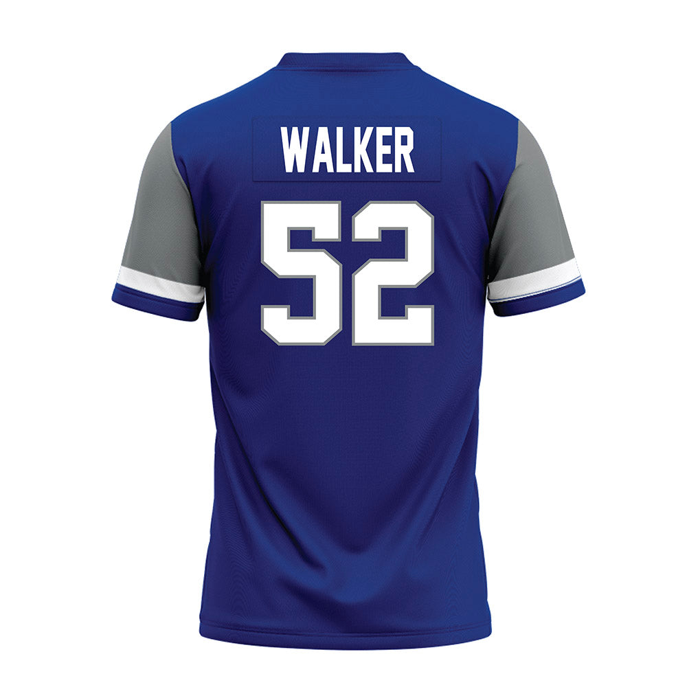 Memphis - NCAA Football : Yakiri Walker - Blue Premium Football Jersey-1