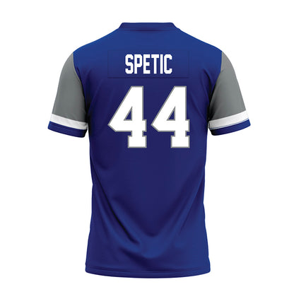Memphis - NCAA Football : Gianni Spetic - Blue Premium Football Jersey-1