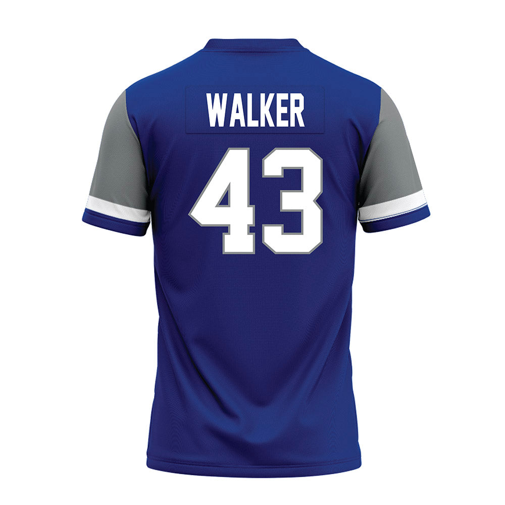 Memphis - NCAA Football : Wolf Walker - Blue Premium Football Jersey-1