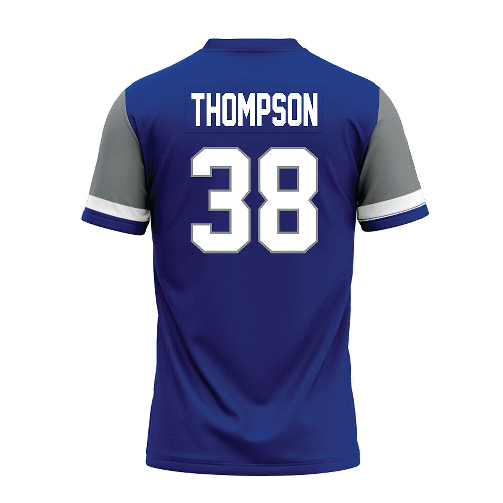 Memphis - NCAA Football : Xavier Thompson - Blue Premium Football Jersey-1