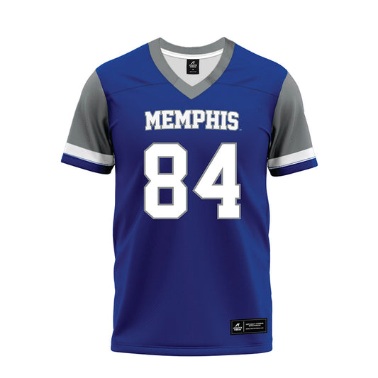 Memphis - NCAA Football : Nahmier Robinson - Blue Premium Football Jersey-0
