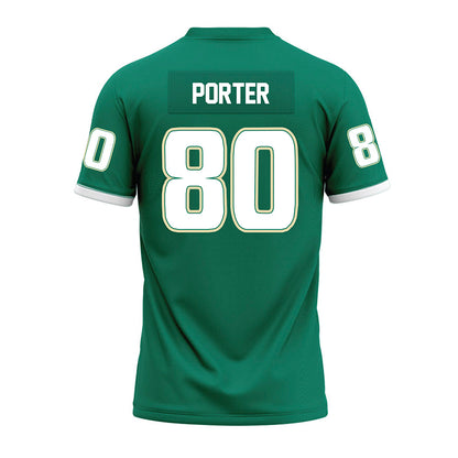 USF - NCAA Football : Joshua Porter - Green Premium Football Jersey