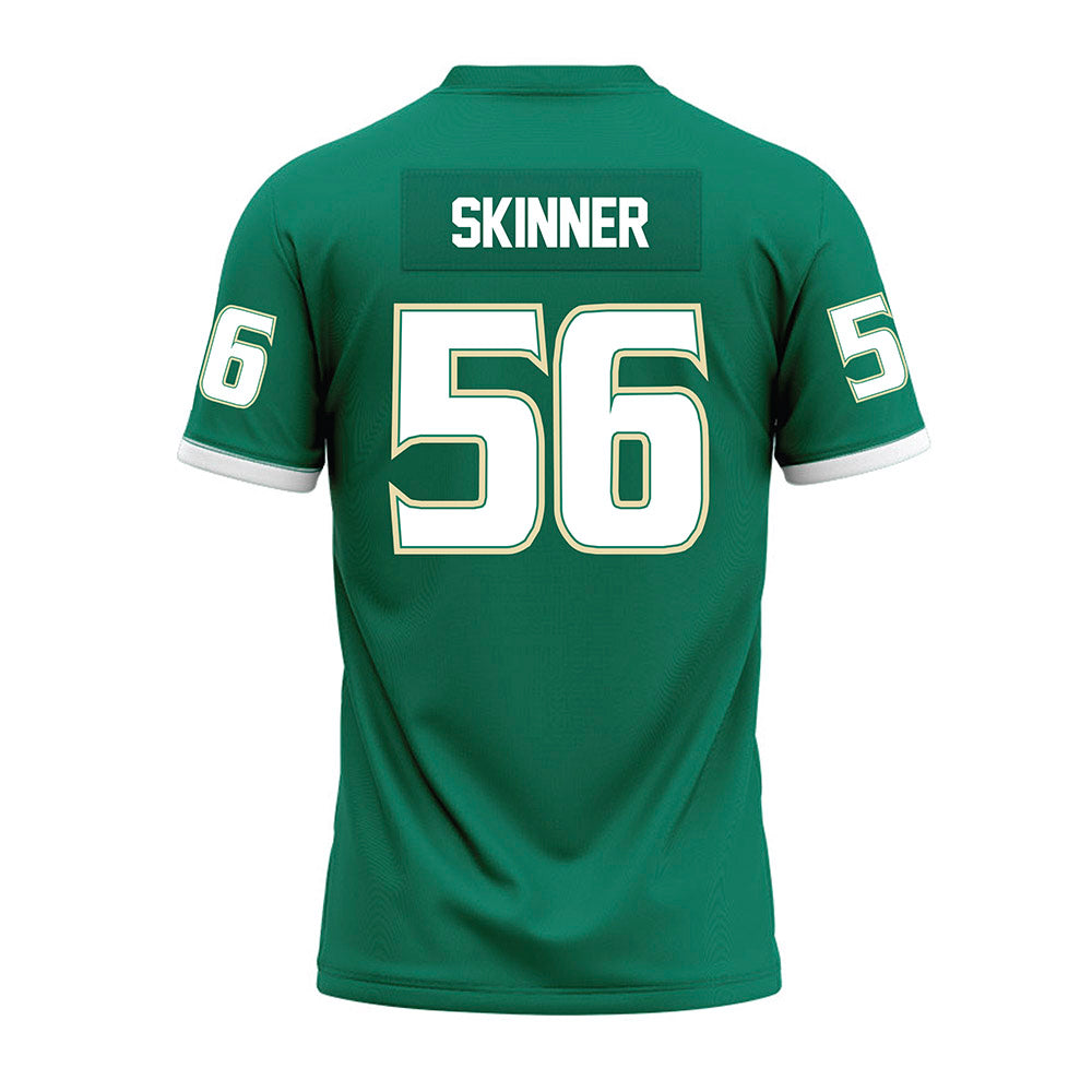 USF - NCAA Football : Cole Skinner - Green Premium Football Jersey