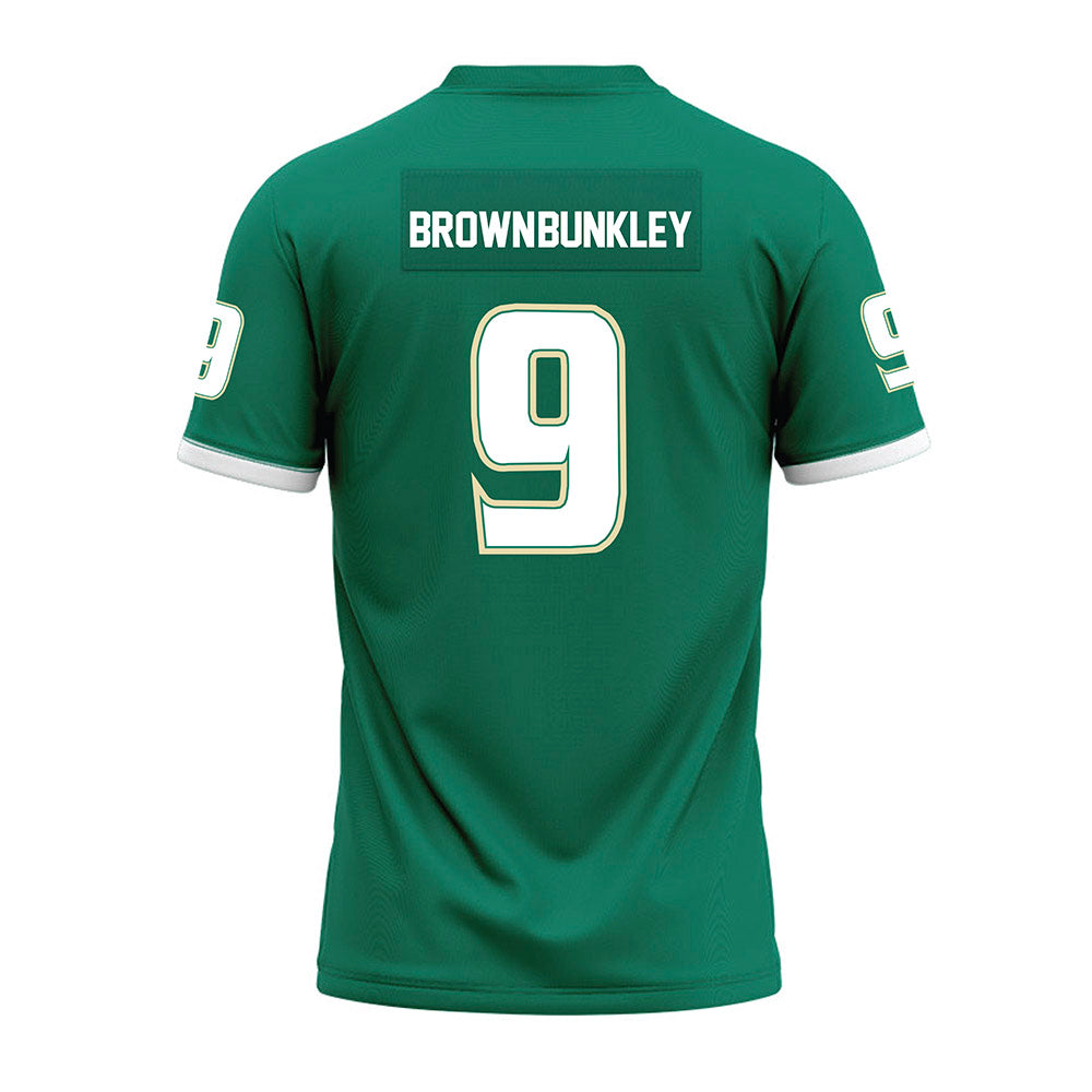 USF - NCAA Football : Aamaris Brown-Bunkley - Green Premium Football Jersey