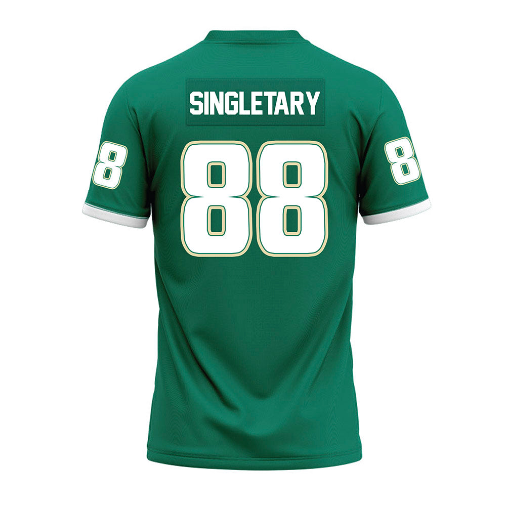 USF - NCAA Football : Payten Singletary - Green Premium Football Jersey