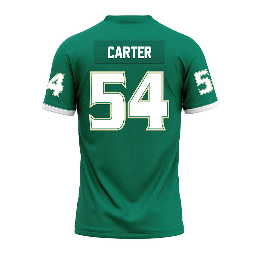 USF - NCAA Football : Braden Carter - Green Premium Football Jersey