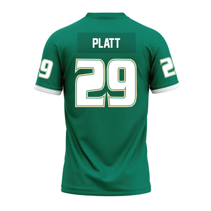 USF - NCAA Football : Deylen Platt - Green Premium Football Jersey