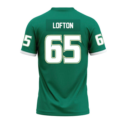 USF - NCAA Football : Michael Lofton - Green Premium Football Jersey