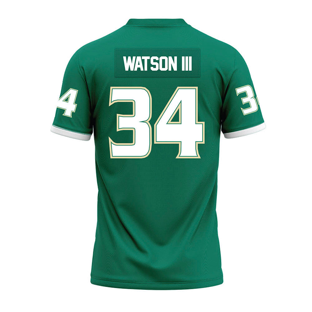 USF - NCAA Football : Ricardo Watson III - Green Premium Football Jersey