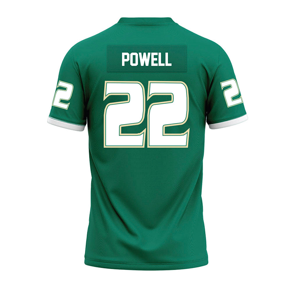 USF - NCAA Football : Kwan Powell - Green Premium Football Jersey