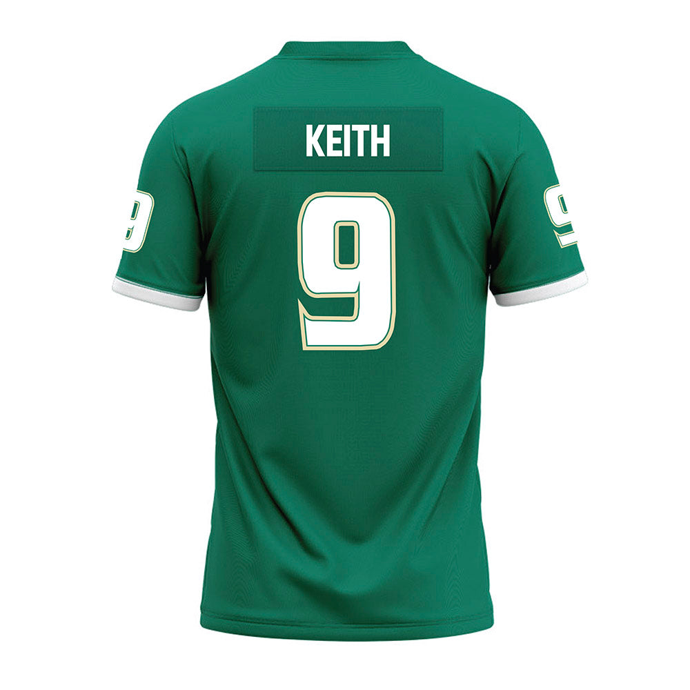 USF - NCAA Football : Ta'ron Keith - Green Premium Football Jersey