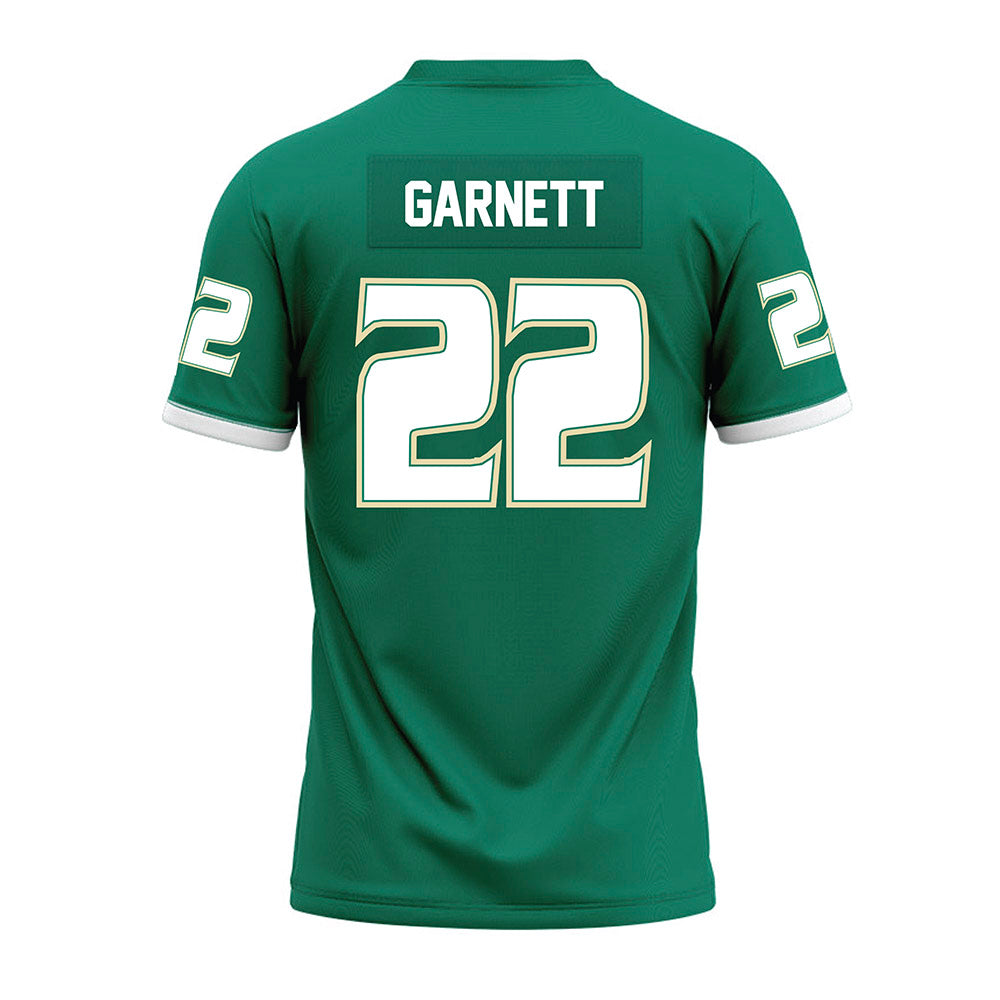 USF - NCAA Football : Chase Garnett - Green Premium Football Jersey-1