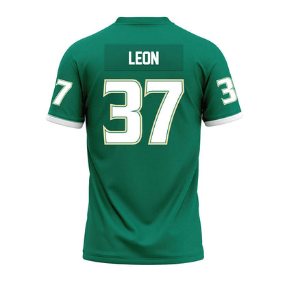 USF - NCAA Football : Chase Leon - Green Premium Football Jersey-1