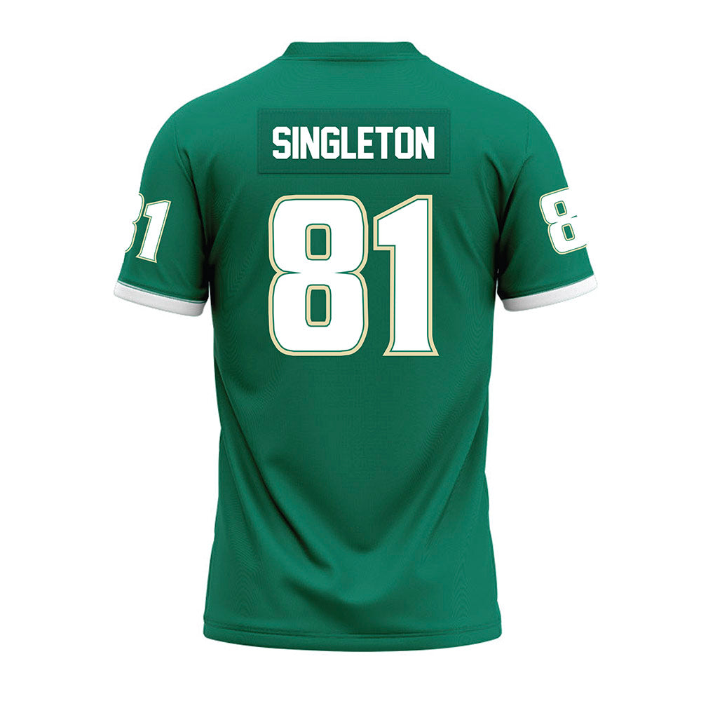 USF - NCAA Football : Keshaun Singleton - Green Premium Football Jersey