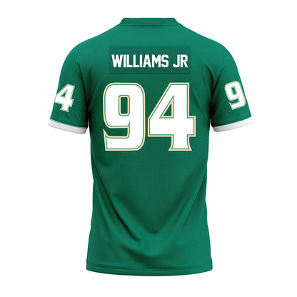 USF - NCAA Football : Brooks Williams Jr - Green Premium Football Jersey-1