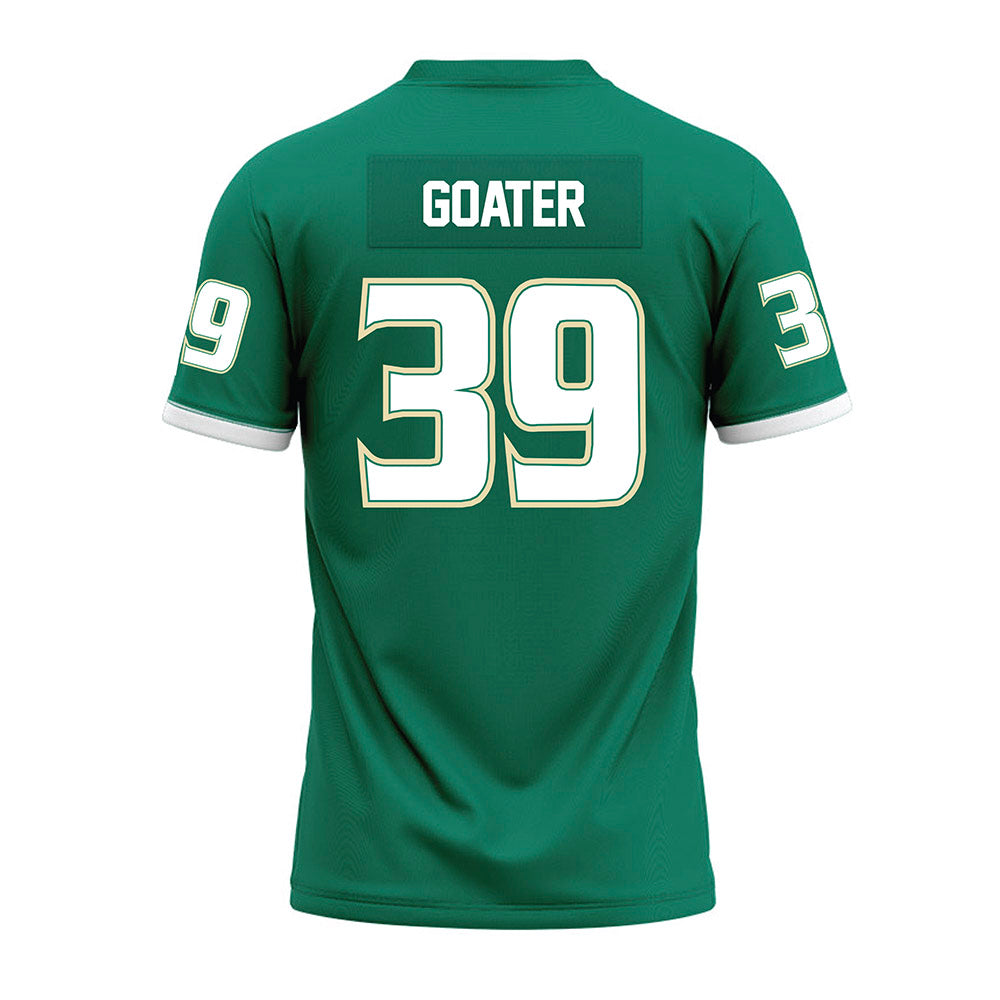 USF - NCAA Football : Luke Goater - Green Premium Football Jersey-1