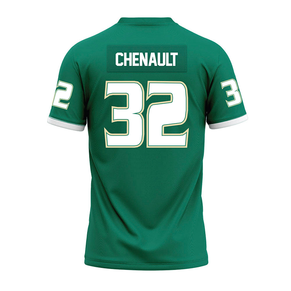 USF - NCAA Football : James Chenault - Green Premium Football Jersey