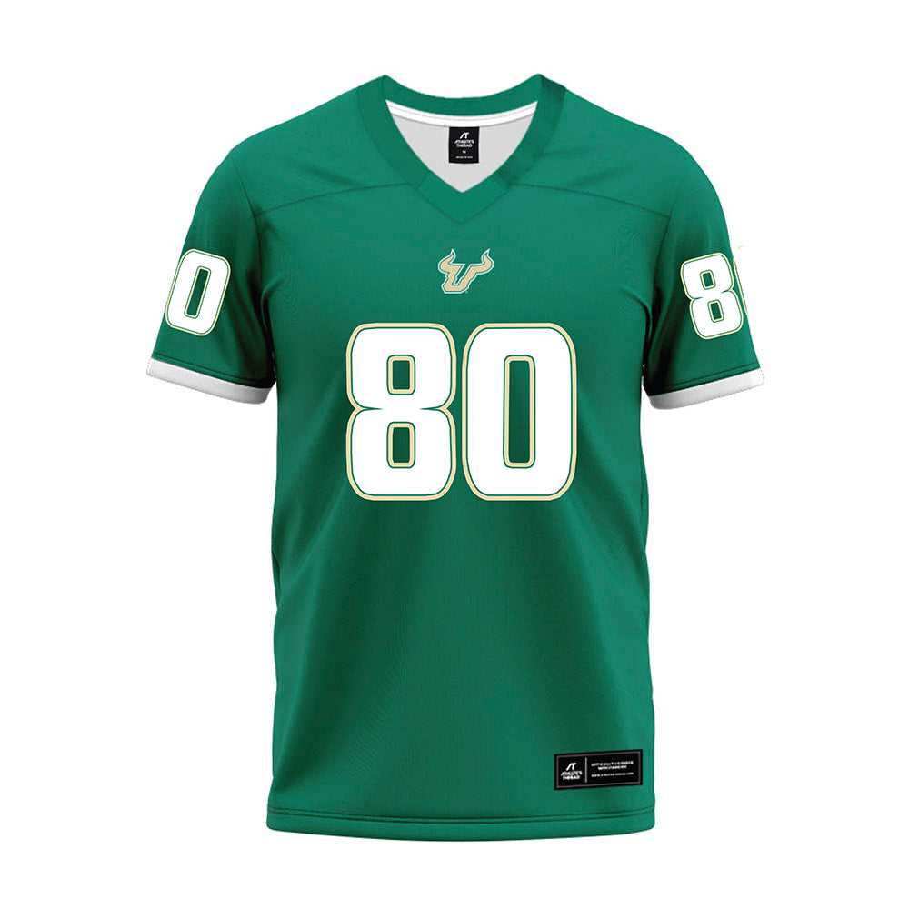 USF - NCAA Football : Joshua Porter - Green Premium Football Jersey