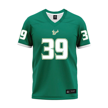 USF - NCAA Football : Luke Goater - Green Premium Football Jersey-0