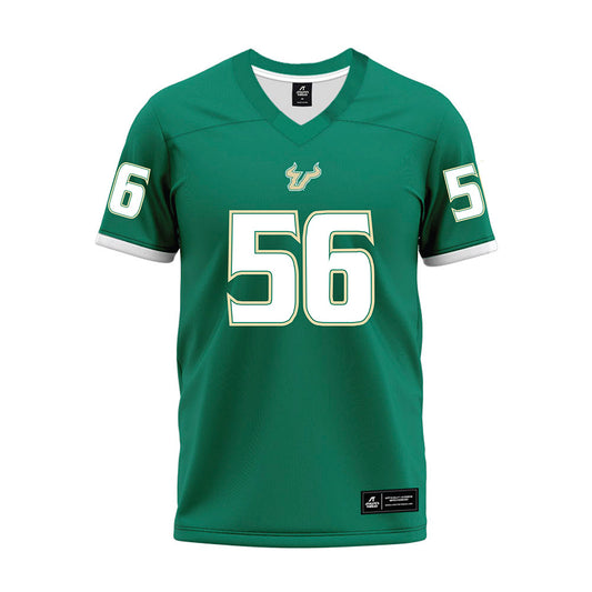 USF - NCAA Football : Cole Skinner - Green Premium Football Jersey