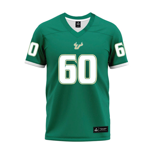 USF - NCAA Football : Khalil Collins - Green Premium Football Jersey-0