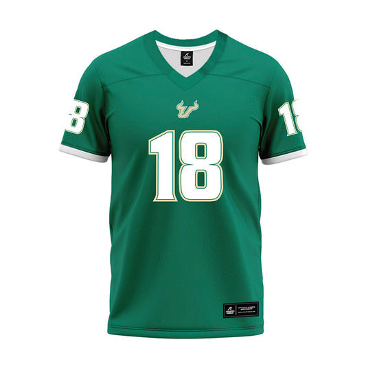 USF - NCAA Football : Levi Smiley - Green Premium Football Jersey