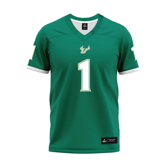 USF - NCAA Football : Jonathan Echols - Green Premium Football Jersey-0