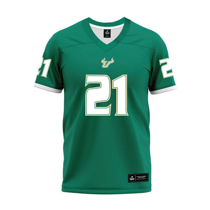 USF - NCAA Football : Kenneth Walker - Green Premium Football Jersey