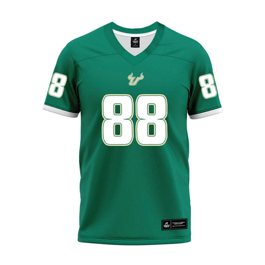 USF - NCAA Football : Payten Singletary - Green Premium Football Jersey