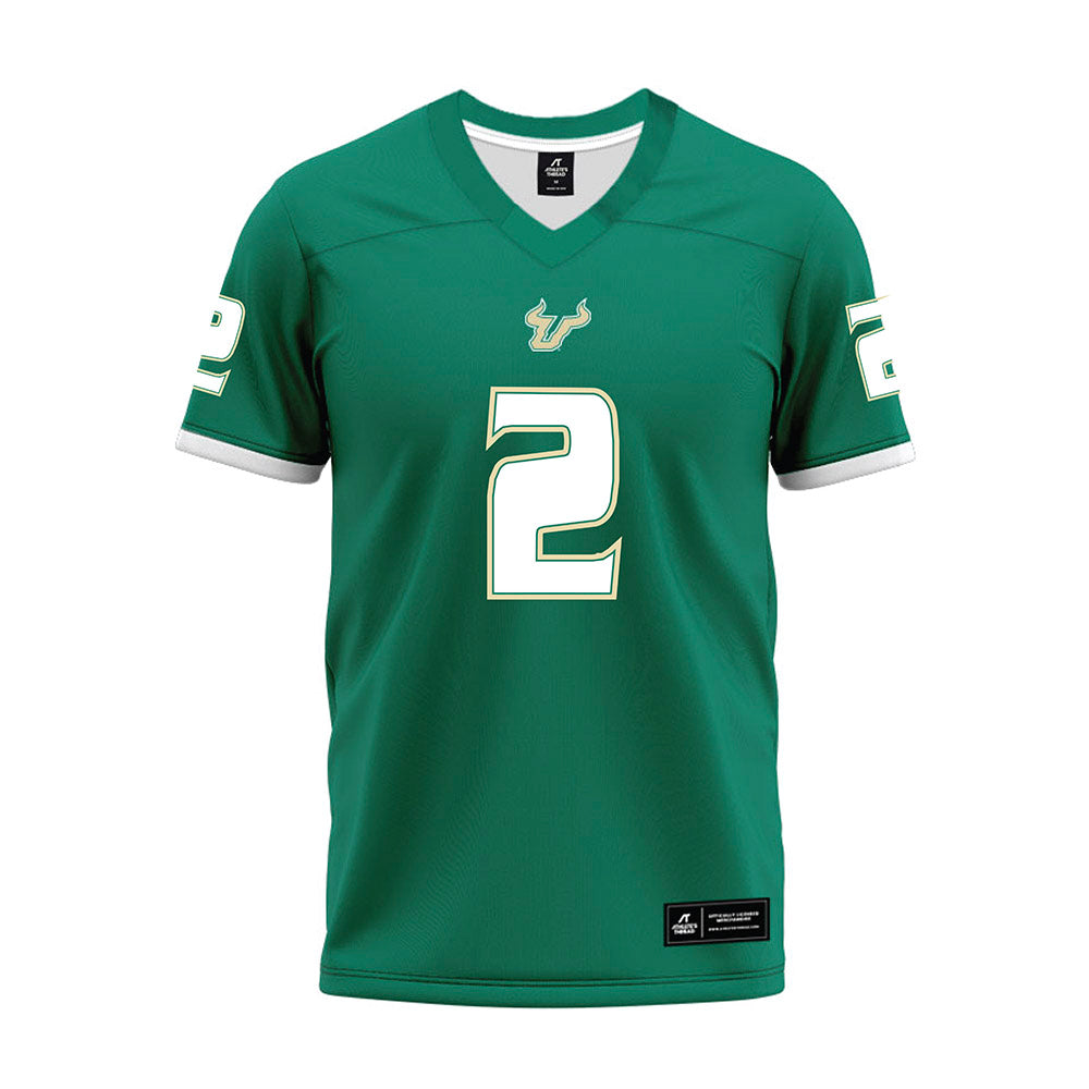 USF - NCAA Football : Chas Nimrod - Green Premium Football Jersey-0