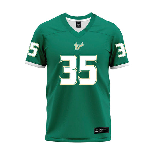 USF - NCAA Football : Herlin Perry Jr - Green Premium Football Jersey-0