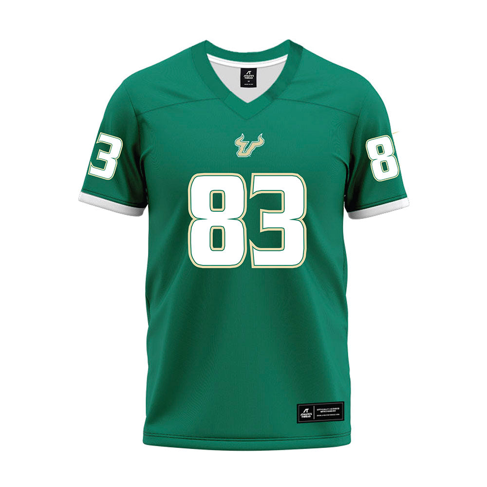 USF - NCAA Football : Ranod Smith - Green Premium Football Jersey