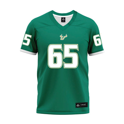 USF - NCAA Football : Michael Lofton - Green Premium Football Jersey