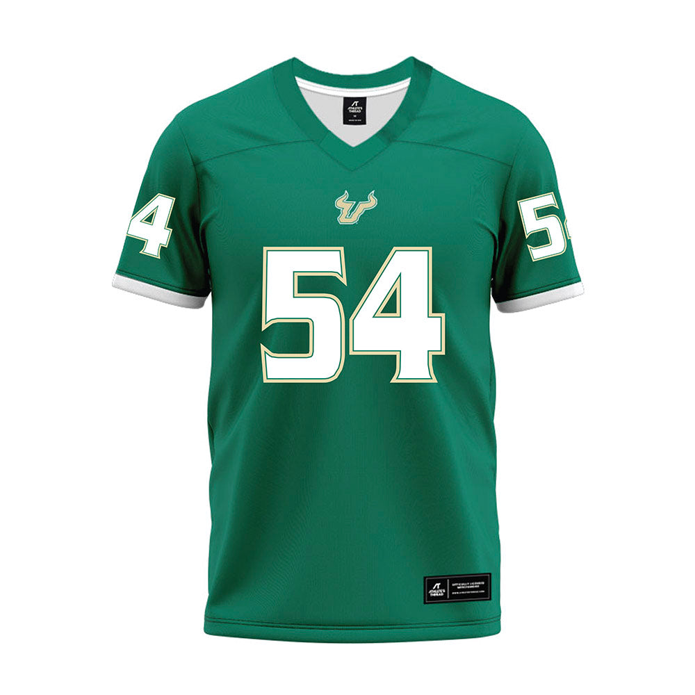 USF - NCAA Football : Braden Carter - Green Premium Football Jersey