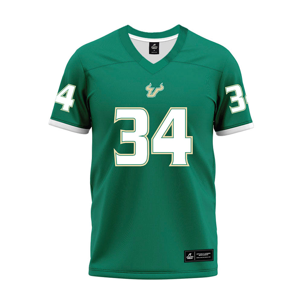 USF - NCAA Football : Ricardo Watson III - Green Premium Football Jersey