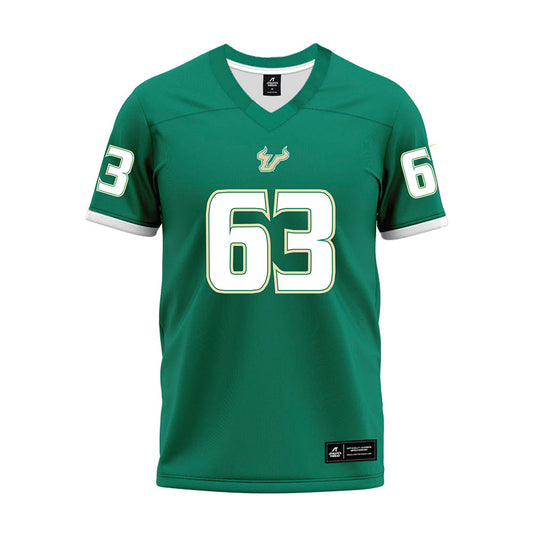 USF - NCAA Football : Joshua Celiscar - Green Premium Football Jersey-0