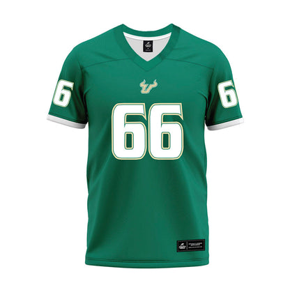 USF - NCAA Football : Teriyan Morman - Green Premium Football Jersey