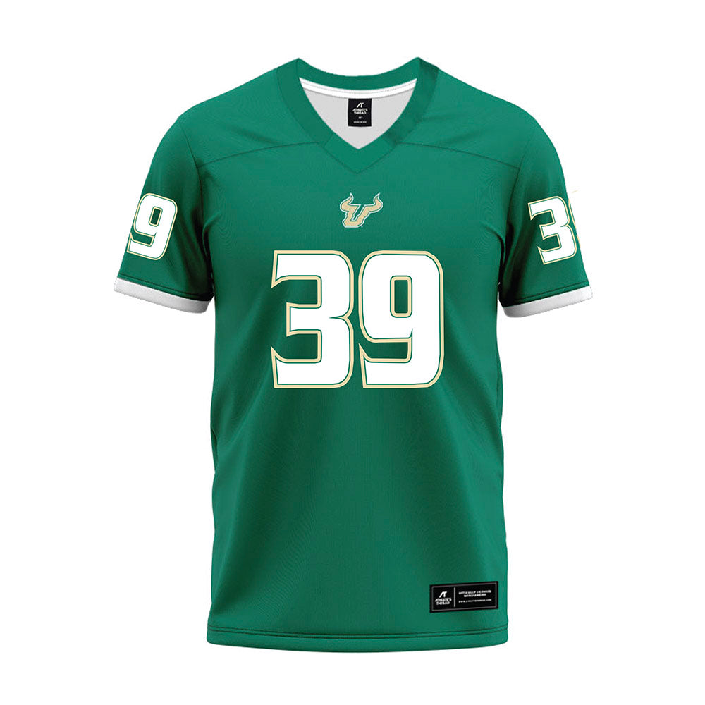 USF - NCAA Football : John Cannon - Green Premium Football Jersey