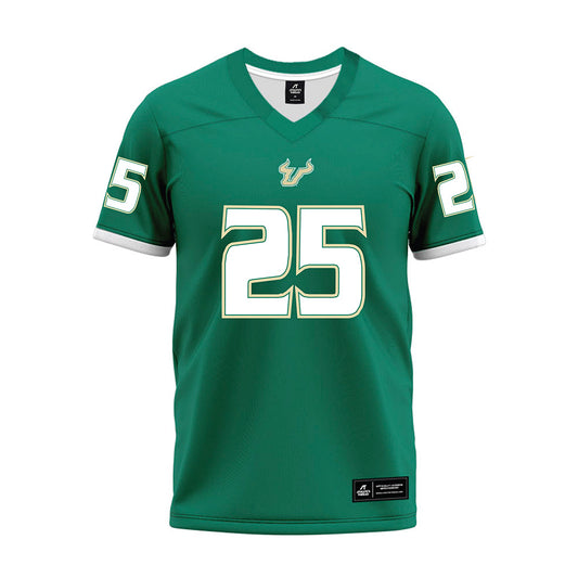 USF - NCAA Football : Zavier Hamilton - Green Premium Football Jersey-0
