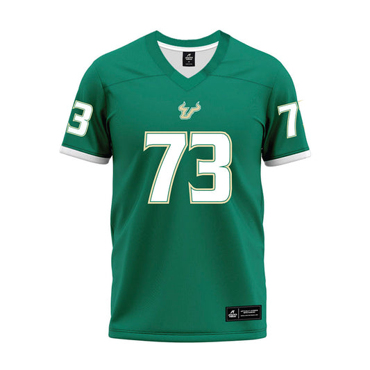 USF - NCAA Football : Caleb Harris - Green Premium Football Jersey-0