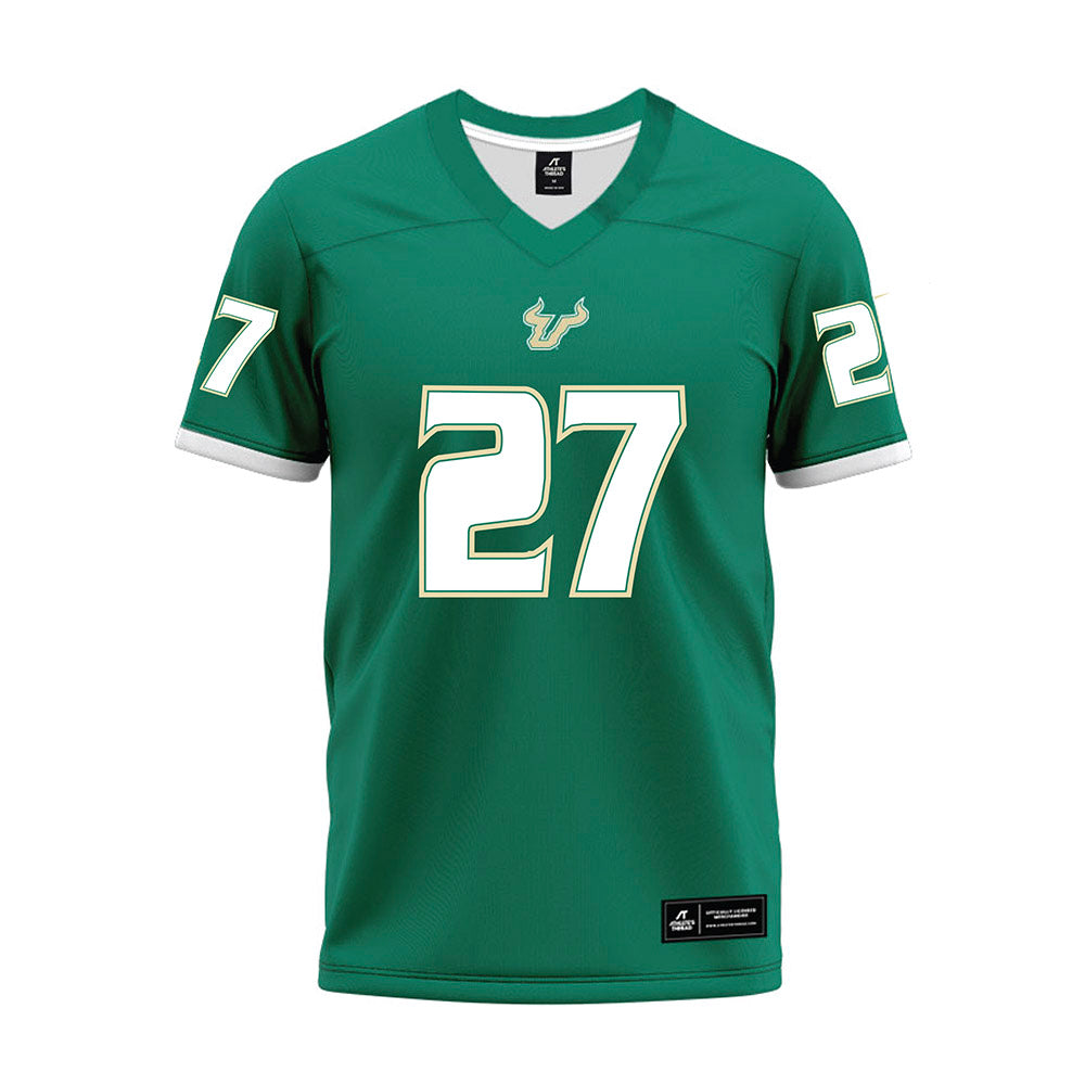 USF - NCAA Football : Cameron Cobb - Green Premium Football Jersey