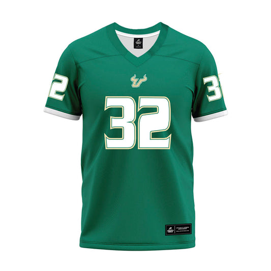 USF - NCAA Football : James Chenault - Green Premium Football Jersey