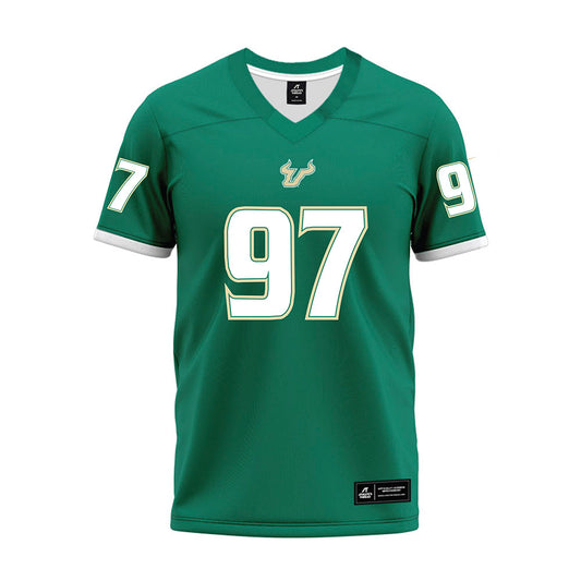 USF - NCAA Football : Jahari Grant - Green Premium Football Jersey