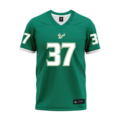 USF - NCAA Football : Chase Leon - Green Premium Football Jersey-0