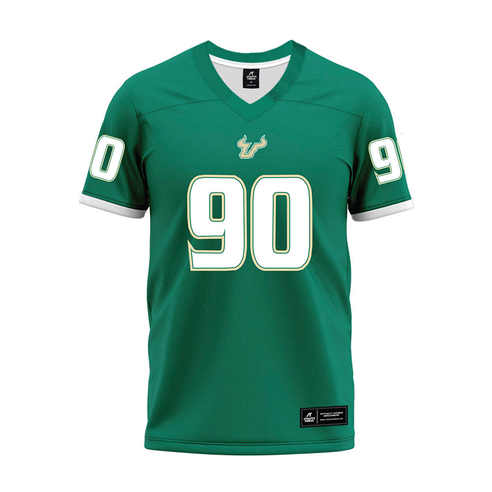 USF - NCAA Football : Richard Scott III - Green Premium Football Jersey-0