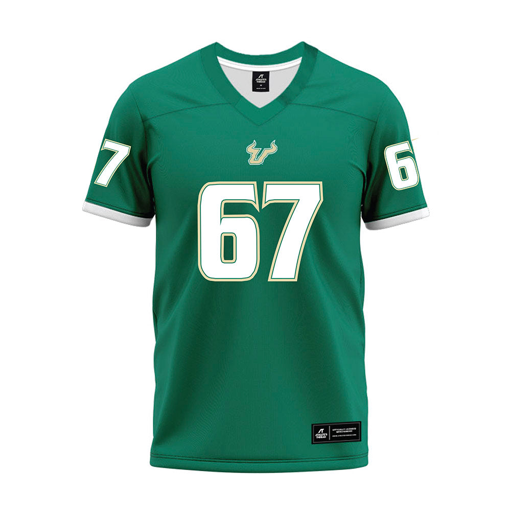 USF - NCAA Football : Kody Black - Green Premium Football Jersey